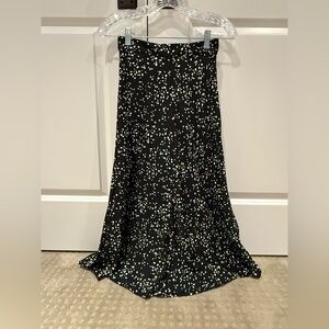 Polka Dot Flowy Skirt